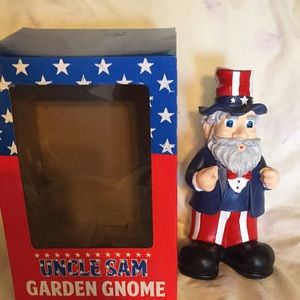 Uncle Sam Garden Gnome NEW